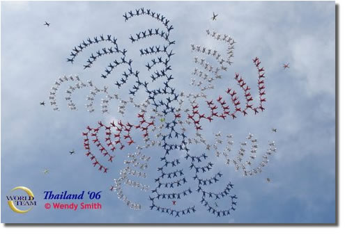 400 way world record skydive